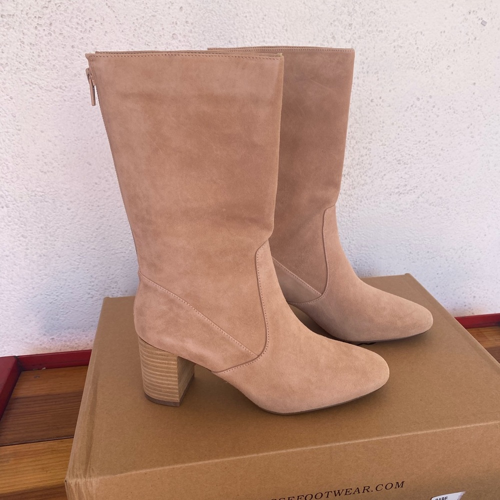 Women’s calf length beautiful boots
